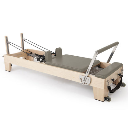 Complete set of springs, handles, and accessories of the Elina Pilates Elite Reformer Bundle, designed for versatile Pilates routines.
