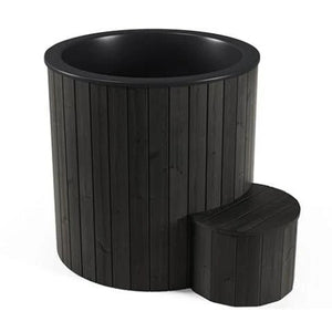 SaunaLife Model S1B 1 - Person Hot and Cold Immersion Tub in Black -  product_vendor - Peak Primal Wellness