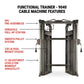 XMark Functional Trainer With Dual 230 lb Weight Stacks -  product_vendor - Peak Primal Wellness