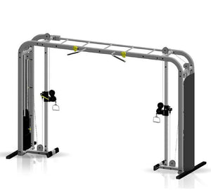 Inflight Fitness Cable Crossover with Monkey Bar Crossbeam and Rear Shrouds -  product_vendor - Peak Primal Wellness