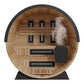 Finnmark 4 Person FD-7 Traditional-Infrared Hybrid Barrel Sauna