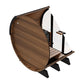 Finnmark 4 Person FD-6 Traditional-Infrared Hybrid Barrel Sauna