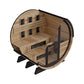 Finnmark 4 Person FD-7 Traditional-Infrared Hybrid Barrel Sauna