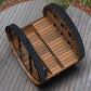 Finnmark 4 Person FD-6 Traditional-Infrared Hybrid Barrel Sauna