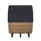Finnmark 4 Person FD-7 Traditional-Infrared Hybrid Barrel Sauna