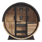 Finnmark 4 Person FD-7 Traditional-Infrared Hybrid Barrel Sauna