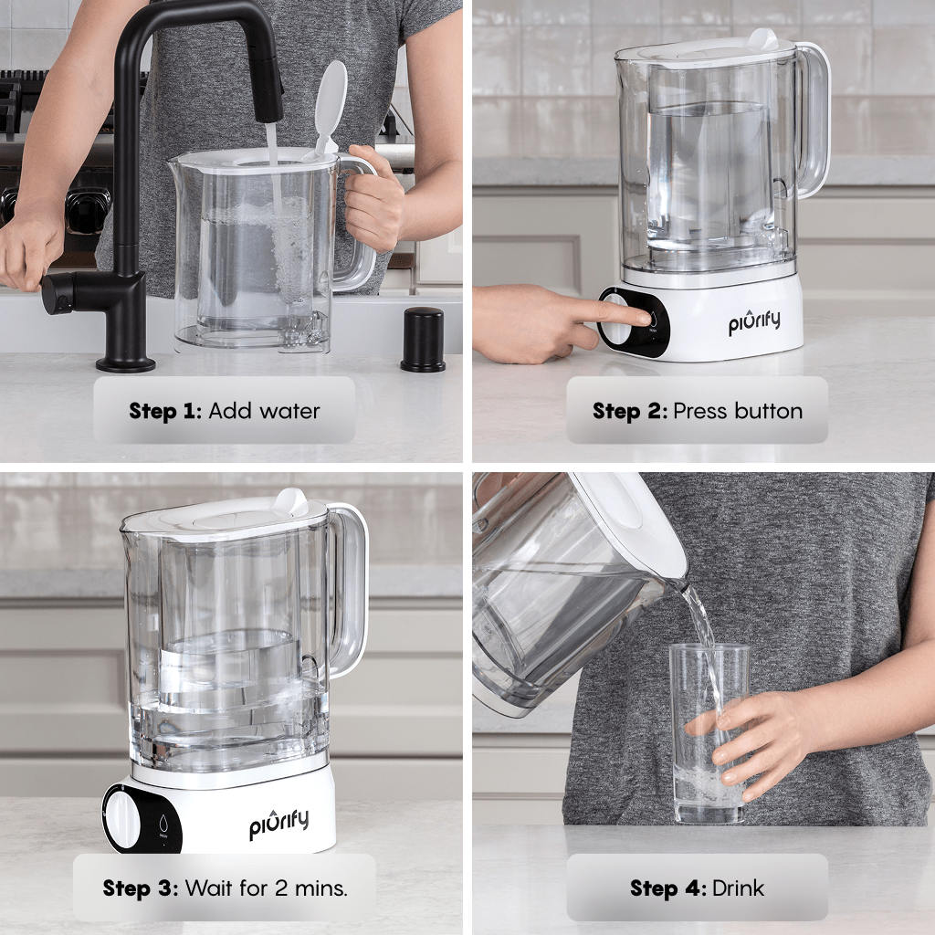 Piurify Alchemy® Electric Water Filter Pitcher -  product_vendor - Peak Primal Wellness