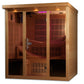 Golden Designs Monaco 6 Person Near Zero EMF Far IR Sauna (GDI - 6996 - 01 Elite) -  product_vendor - Peak Primal Wellness