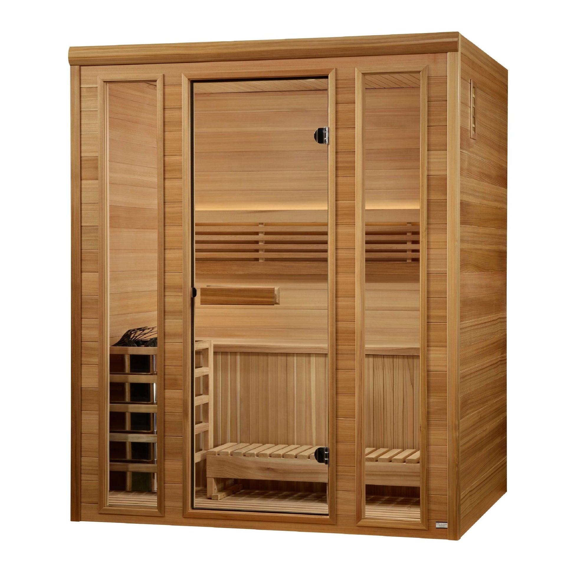 2025 Golden Designs Andermatt 3 Person Traditional Steam Sauna (GDI - 7030 - 01) -  product_vendor - Peak Primal Wellness