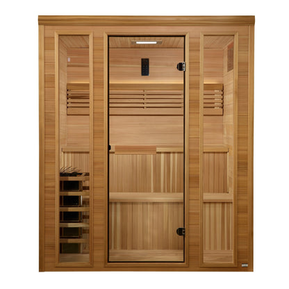 2025 Golden Designs Engelberg 6 Person Traditional Steam Sauna (GDI - 7060 - 01) -  product_vendor - Peak Primal Wellness