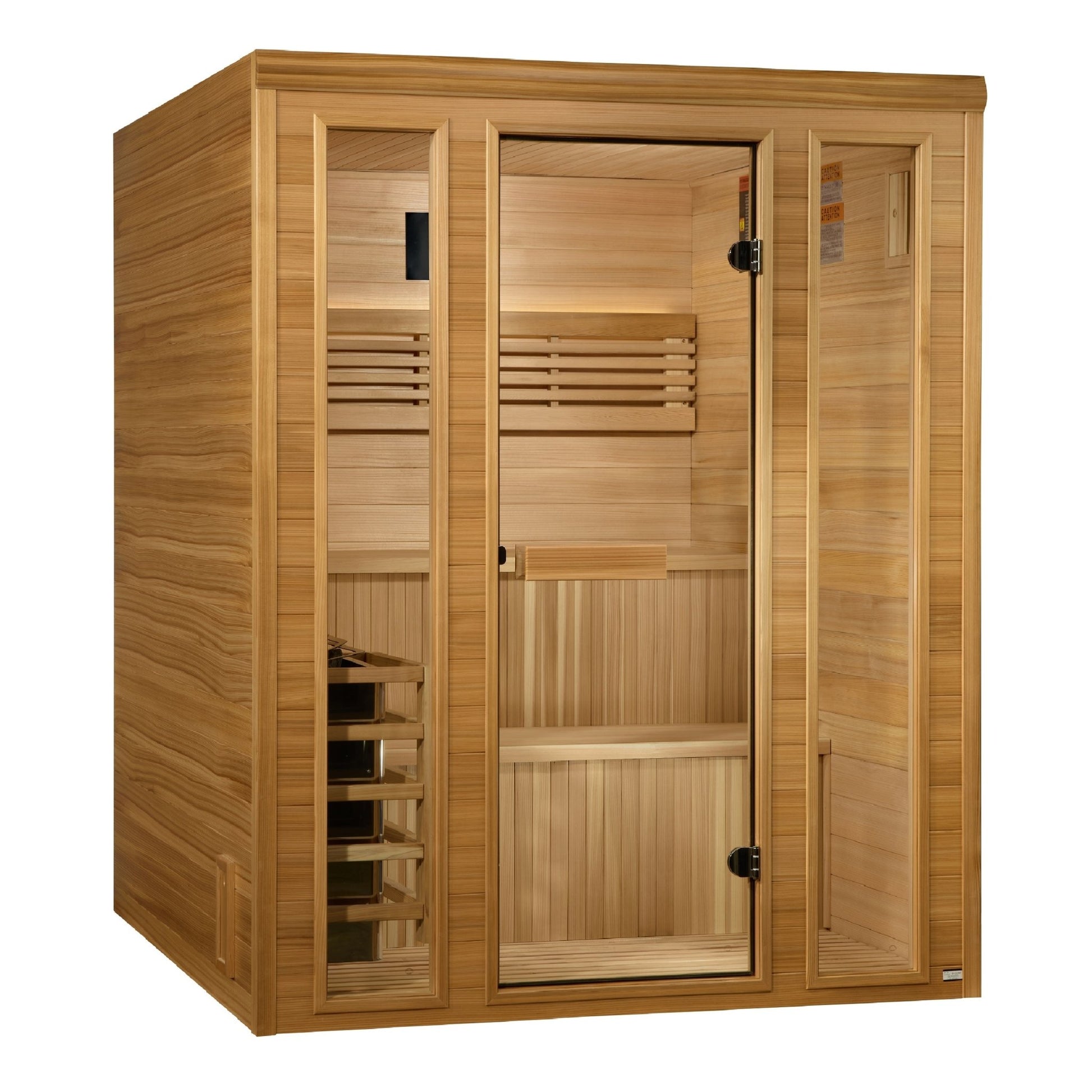 2025 Golden Designs Engelberg 6 Person Traditional Steam Sauna (GDI - 7060 - 01) -  product_vendor - Peak Primal Wellness
