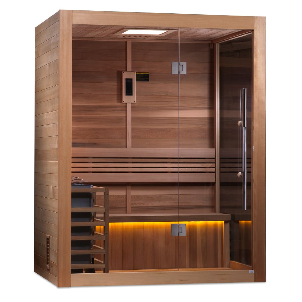 Golden Designs Hanko 2 - 3 Person Traditional Sauna (GDI - 7202 - 01) -  product_vendor - Peak Primal Wellness