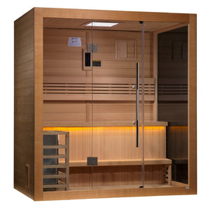 Golden Designs Forssa 3 - 4 Person Traditional Sauna (GDI - 7203 - 01) -  product_vendor - Peak Primal Wellness
