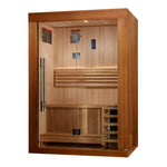2025 Golden Designs Updated Sundsvall 2 Person Traditional Sauna (GDI - 7289 - 02) -  product_vendor - Peak Primal Wellness