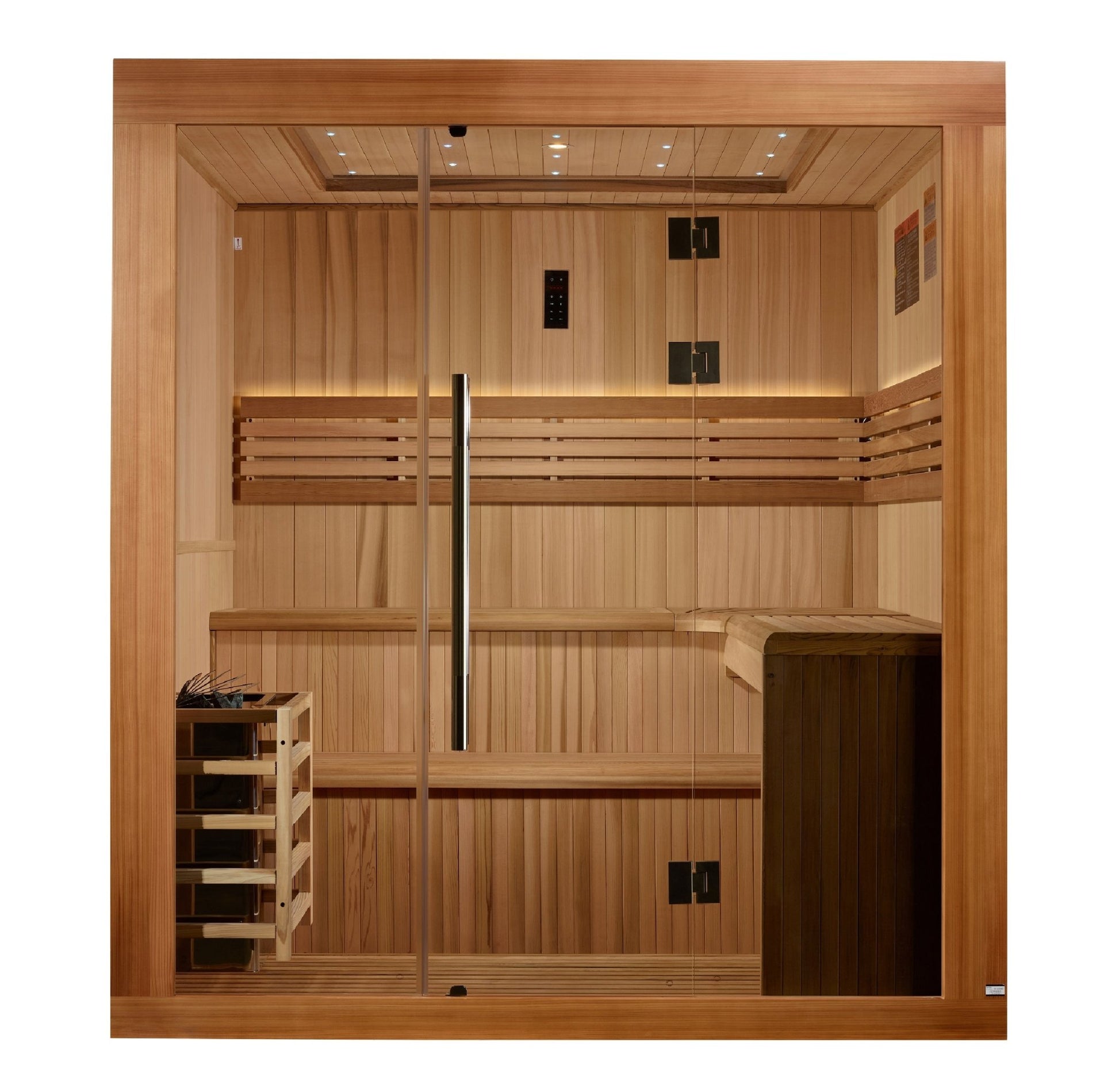 2025 Golden Designs Updated Osla 6 Person Traditional Sauna (GDI - 7689 - 02) -  product_vendor - Peak Primal Wellness