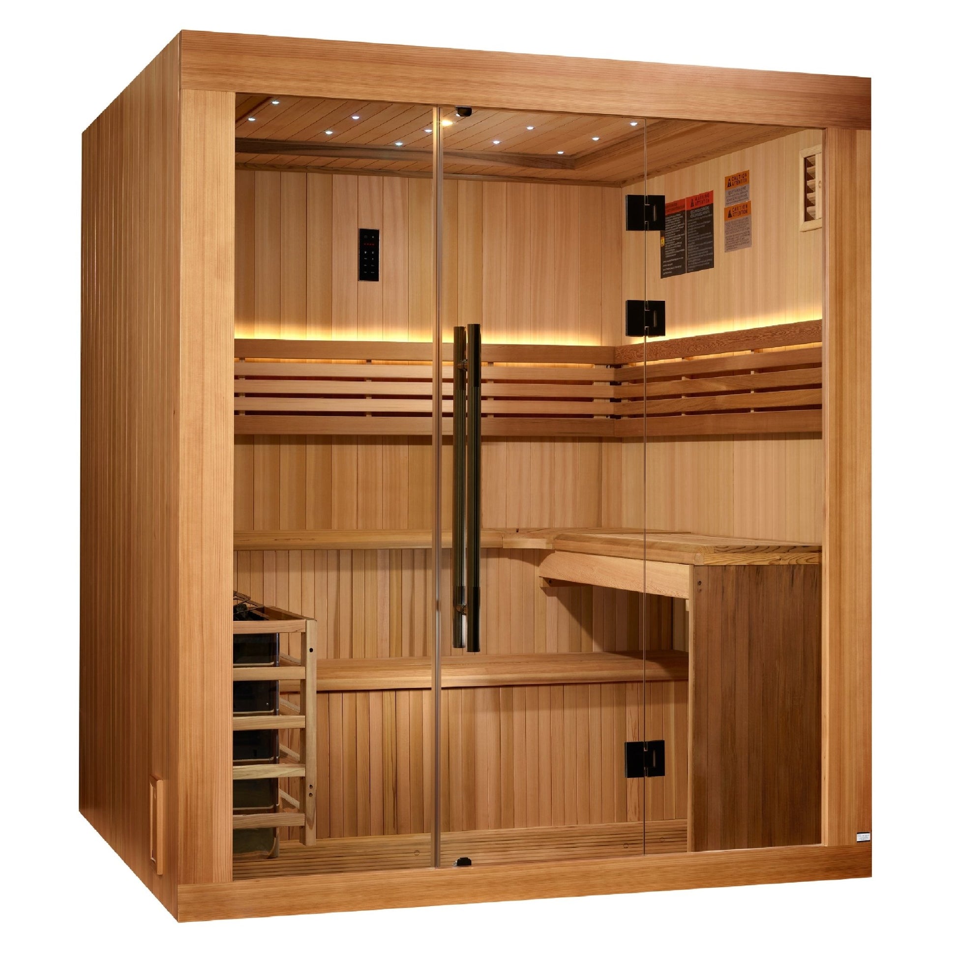 2025 Golden Designs Updated Osla 6 Person Traditional Sauna (GDI - 7689 - 02) -  product_vendor - Peak Primal Wellness