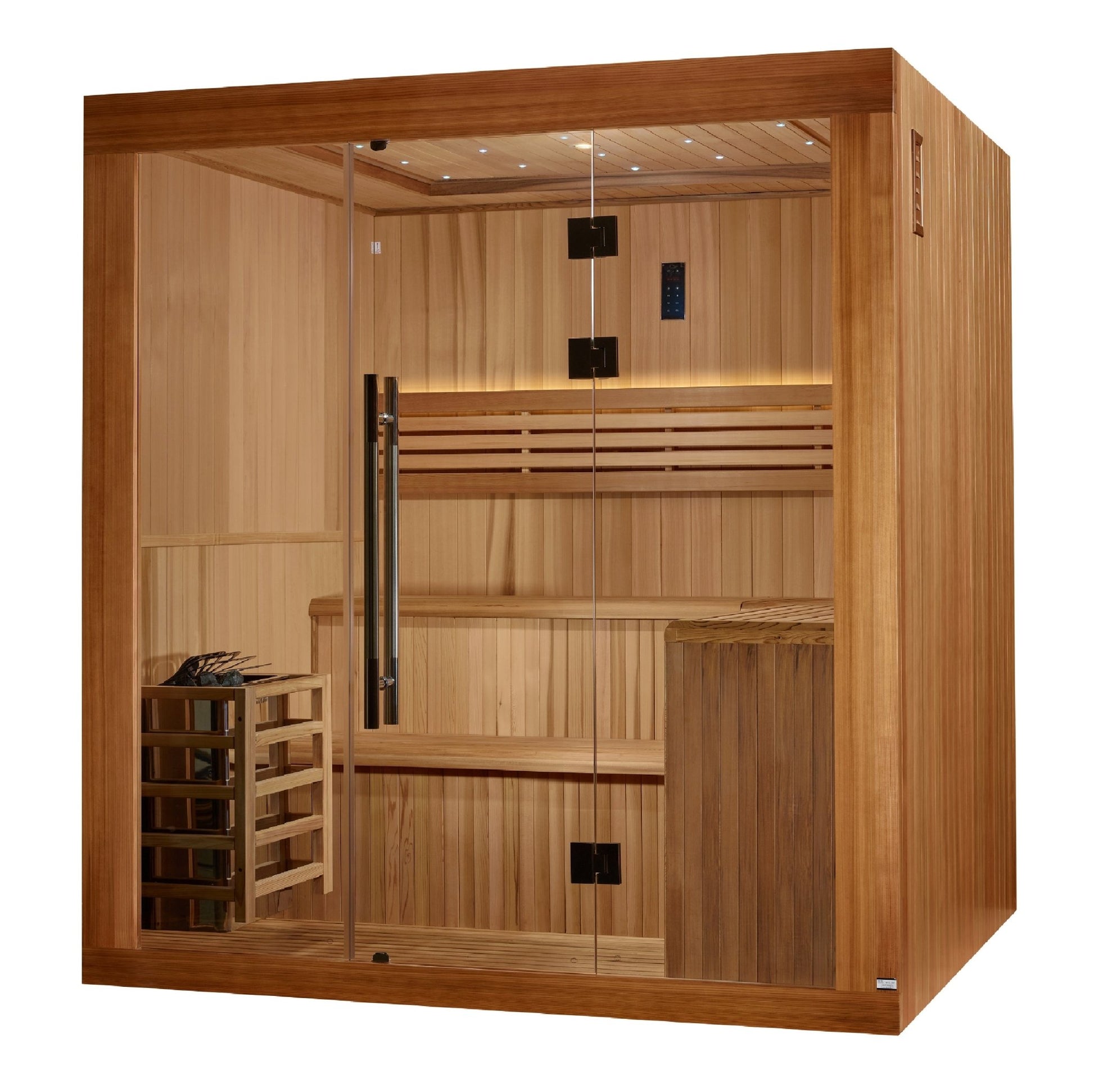 2025 Golden Designs Updated Osla 6 Person Traditional Sauna (GDI - 7689 - 02) -  product_vendor - Peak Primal Wellness