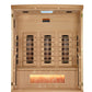 Golden Designs Reserve Edition 3 Person Full Spectrum with Himalayan Salt Bar (GDI-8030-03)