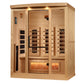 Golden Designs Reserve Edition 3 Person Full Spectrum with Himalayan Salt Bar (GDI-8030-03)