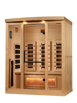 2025 Golden Designs "Reserve Edition" 3 Person Full Spectrum with Himalayan Salt Bar (GDI-8030-03)