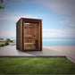 Golden Designs Narvik 2 Person Outdoor - Indoor Traditional Sauna (GDI - 8202 - 01) -  product_vendor - Peak Primal Wellness