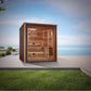 Golden Designs Drammen 3 Person Outdoor - Indoor Traditional Sauna (GDI - 8203 - 01) -  product_vendor - Peak Primal Wellness