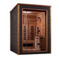 Golden Designs Nora 2 Person Outdoor - Indoor PureTech Hybrid Full Spectrum Sauna (GDI - 8222 - 01) -  product_vendor - Peak Primal Wellness