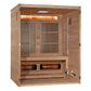 2025 Golden Designs Soria 3 Person Hybrid Sauna (Indoor) Full Spectrum and Harvia Traditional Stove (GDI - 8330 - 01) -  product_vendor - Peak Primal Wellness
