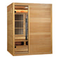 2025 Golden Designs Soria 3 Person Hybrid Sauna (Indoor) Full Spectrum and Harvia Traditional Stove (GDI - 8330 - 01) -  product_vendor - Peak Primal Wellness