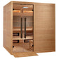 2025 Golden Designs Toledo 6 Person Hybrid Sauna (Indoor) Full Spectrum and Harvia Traditional Stove (GDI - 8360 - 01) -  product_vendor - Peak Primal Wellness