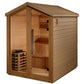 Golden Designs Savonlinna 3 Person Barn Outdoor Traditional Sauna (GDI - 8503 - 01) -  product_vendor - Peak Primal Wellness