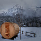 Golden Designs St. Moritz 2 Person Barrel Traditional Sauna (GDI - B002 - 01) -  product_vendor - Peak Primal Wellness