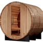 Golden Designs Zurich 4 Person Barrel with Bronze Privacy View Traditional Sauna (GDI - B024 - 01) -  product_vendor - Peak Primal Wellness