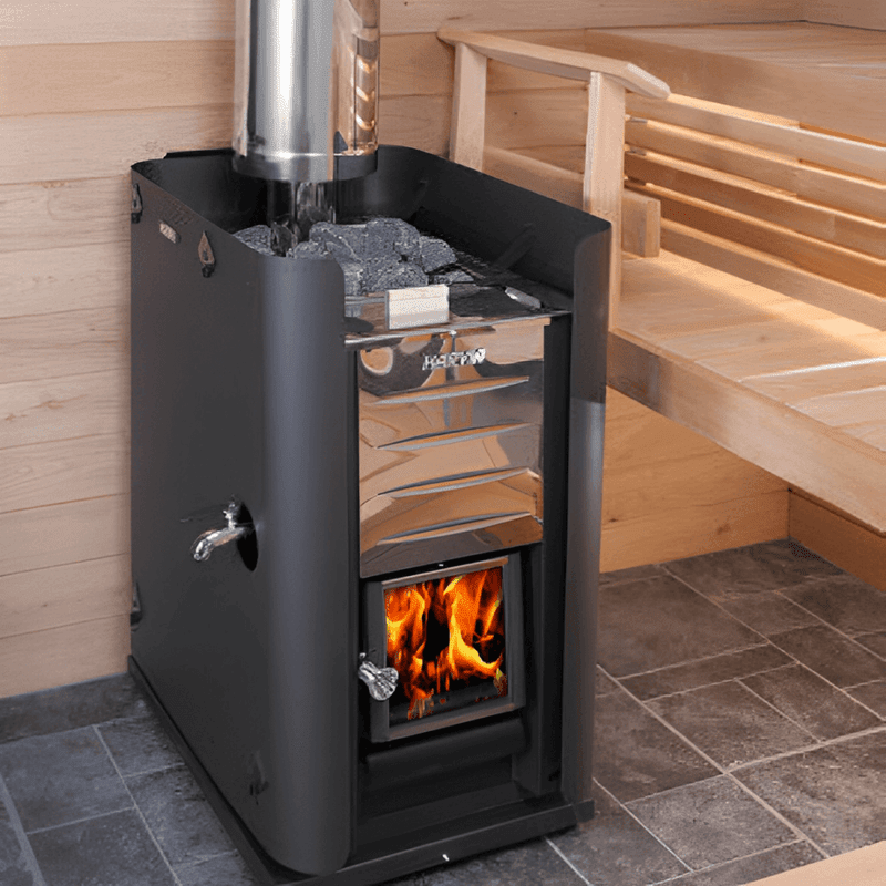 Harvia Pro 20 ES Pro Series ES, 24.1kW, Wood Sauna Stove with Water Tank -  product_vendor - Peak Primal Wellness