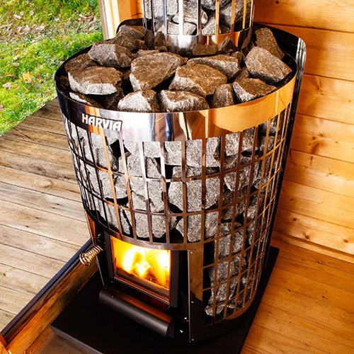 Harvia Cilindro 16 Cilindro Series 16kW Wood-Burning Sauna Stove -  product_vendor - Peak Primal Wellness