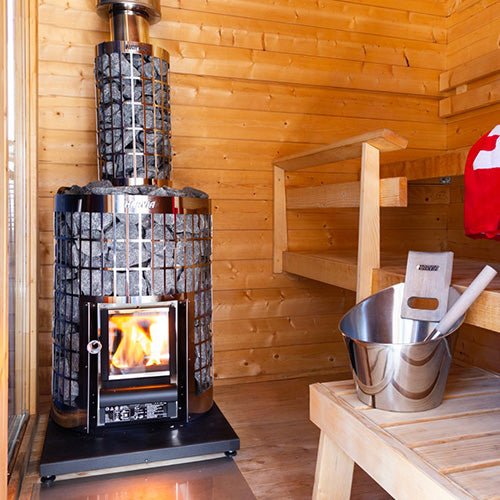 Harvia Cilindro 16 Cilindro Series 16kW Wood-Burning Sauna Stove -  product_vendor - Peak Primal Wellness