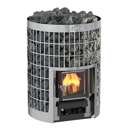 Harvia Cilindro 16 Cilindro Series 16kW Wood-Burning Sauna Stove -  product_vendor - Peak Primal Wellness