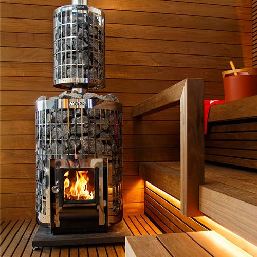 Harvia Cilindro 20 Cilindro Series 17kW Wood-Burning Sauna Stove -  product_vendor - Peak Primal Wellness