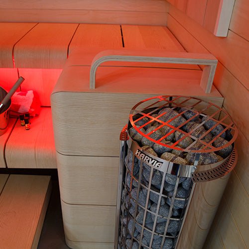 Harvia Cilindro PC90E Cilindro Half Series 9kW Sauna Heater -  product_vendor - Peak Primal Wellness