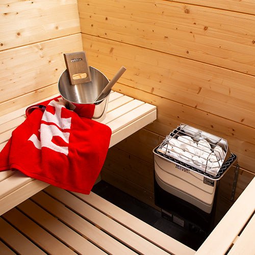 Harvia KIP80W KIP Series 8KW Sauna Heater, Stainless Steel -  product_vendor - Peak Primal Wellness