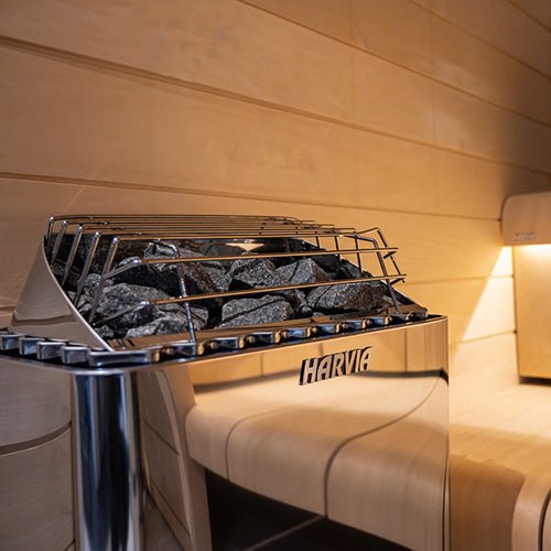 Harvia KIP45W KIP Series 4.5KW Sauna Heater, Stainless Steel -  product_vendor - Peak Primal Wellness
