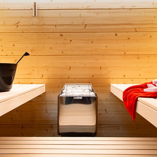 Harvia KIP45W KIP Series 4.5KW Sauna Heater, Stainless Steel -  product_vendor - Peak Primal Wellness