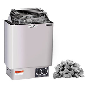 Harvia KIP45B Pkg KIP Series 4.5kW Sauna Heater Package -  product_vendor - Peak Primal Wellness