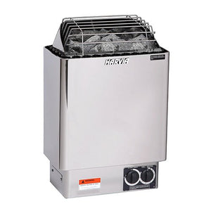 Harvia KIP Series KIP45B 4.5kW Steel Stainless with Built-In Controls Sauna Heater -  product_vendor - Peak Primal Wellness