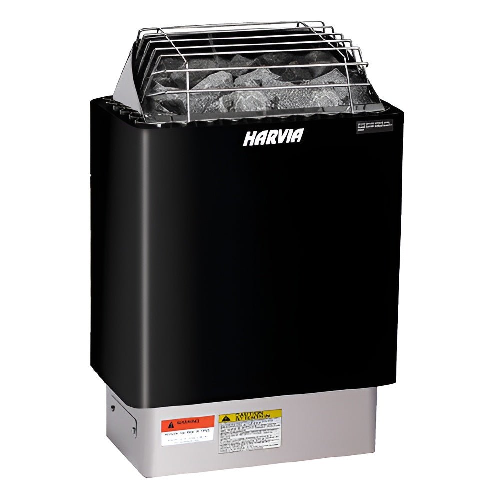 Harvia KIP80W KIP Series 8kW Electric Sauna Heater, Black -  product_vendor - Peak Primal Wellness