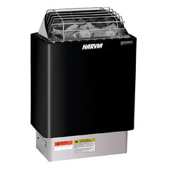 Harvia KIP80W KIP Series 8kW Electric Sauna Heater, Black - Default Title
