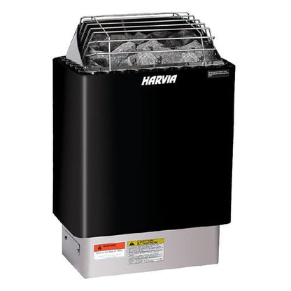 Harvia KIP60W KIP Series 6kW Electric Sauna Heater, Black -  product_vendor - Peak Primal Wellness