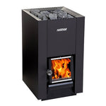 Harvia Linear 18 Compact Black Linear Series 14.3kW Wood-Burning Sauna Stove -  product_vendor - Peak Primal Wellness