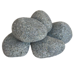 Harvia R-991 Sauna Heater Stones, Rounded Olivine, 5-10cm, 33lbs