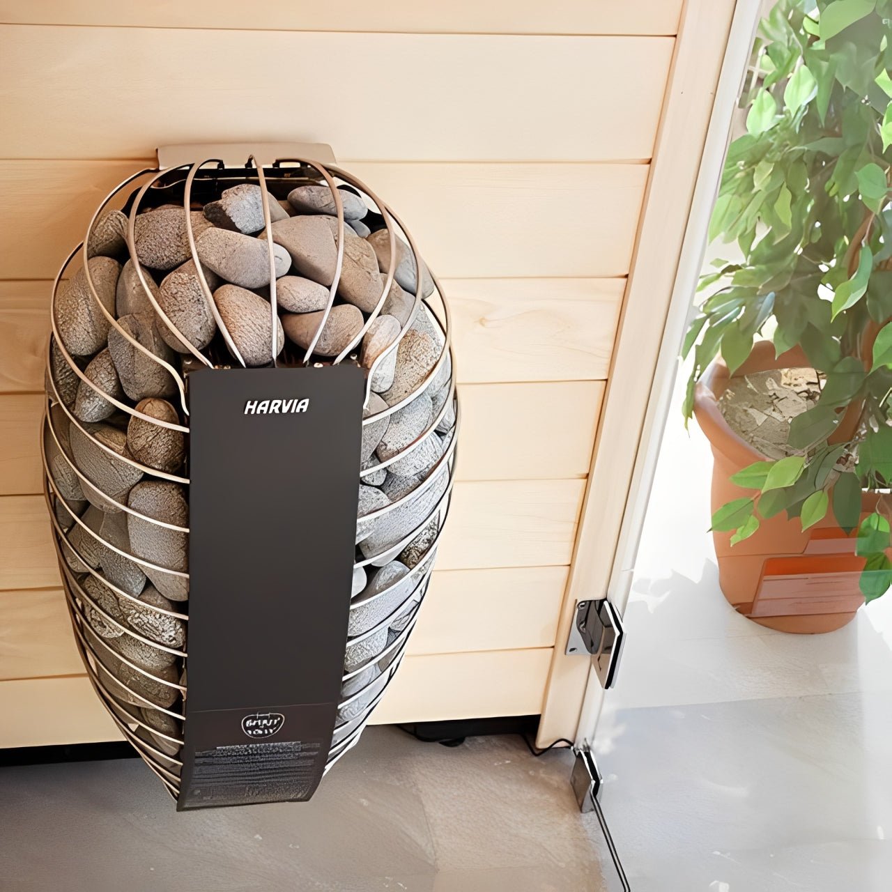 Harvia Spirit SP90E Black 9kW Sauna Heater -  product_vendor - Peak Primal Wellness